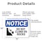 Signmission Do Not Climb On Rocks, 14 in W x Rectangle, Aluminum OS-2PACK-NS-A-1014-L-11105 - alternate 4